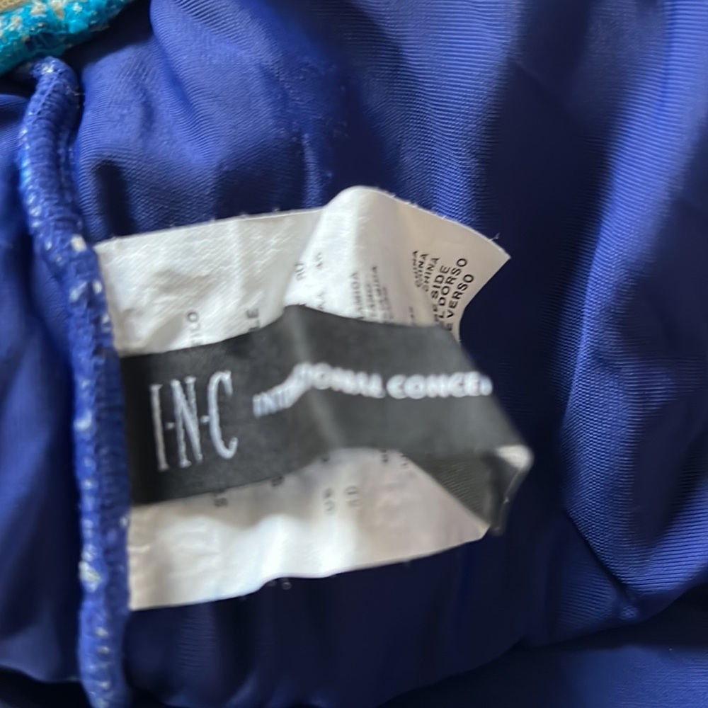 INC International Concepts size 10 one piece tankini - Picture 5 of 8